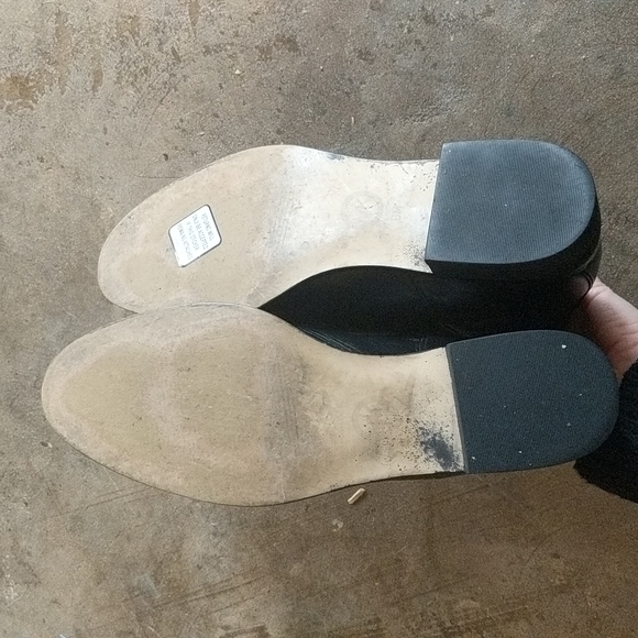 Michael Kors Black Leather Ankle Chelsea Boots Women’s Size 6 - Picture 6 of 7